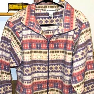 3 for $25 Alfred Dunner Aztec Fleece Zip up